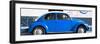 ¡Viva Mexico! Panoramic Collection - VW Beetle Blue-Philippe Hugonnard-Framed Photographic Print