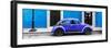 ¡Viva Mexico! Panoramic Collection - VW Beetle Car - Blue & Purple-Philippe Hugonnard-Framed Photographic Print