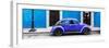 ¡Viva Mexico! Panoramic Collection - VW Beetle Car - Blue & Purple-Philippe Hugonnard-Framed Photographic Print