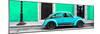 ¡Viva Mexico! Panoramic Collection - VW Beetle Car - Coral Green & Turquoise-Philippe Hugonnard-Mounted Photographic Print