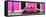 ¡Viva Mexico! Panoramic Collection - VW Beetle Car - Deep & Hot Pink-Philippe Hugonnard-Framed Stretched Canvas