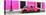 ¡Viva Mexico! Panoramic Collection - VW Beetle Car - Deep & Hot Pink-Philippe Hugonnard-Stretched Canvas