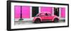 ¡Viva Mexico! Panoramic Collection - VW Beetle Car - Deep & Hot Pink-Philippe Hugonnard-Framed Photographic Print