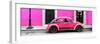 ¡Viva Mexico! Panoramic Collection - VW Beetle Car - Deep & Hot Pink-Philippe Hugonnard-Framed Photographic Print