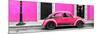 ¡Viva Mexico! Panoramic Collection - VW Beetle Car - Deep & Hot Pink-Philippe Hugonnard-Mounted Photographic Print