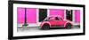 ¡Viva Mexico! Panoramic Collection - VW Beetle Car - Deep & Hot Pink-Philippe Hugonnard-Framed Photographic Print