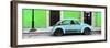 ¡Viva Mexico! Panoramic Collection - VW Beetle Car - Green & Powder Blue-Philippe Hugonnard-Framed Photographic Print