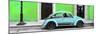 ¡Viva Mexico! Panoramic Collection - VW Beetle Car - Green & Powder Blue-Philippe Hugonnard-Mounted Photographic Print