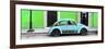 ¡Viva Mexico! Panoramic Collection - VW Beetle Car - Green & Powder Blue-Philippe Hugonnard-Framed Photographic Print