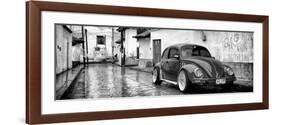 ¡Viva Mexico! Panoramic Collection - VW Beetle Car in San Cristobal de Las Casas-Philippe Hugonnard-Framed Photographic Print