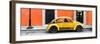 ¡Viva Mexico! Panoramic Collection - VW Beetle Car - Orange & Gold-Philippe Hugonnard-Framed Photographic Print