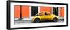 ¡Viva Mexico! Panoramic Collection - VW Beetle Car - Orange & Gold-Philippe Hugonnard-Framed Photographic Print