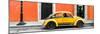 ¡Viva Mexico! Panoramic Collection - VW Beetle Car - Orange & Gold-Philippe Hugonnard-Mounted Photographic Print