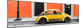¡Viva Mexico! Panoramic Collection - VW Beetle Car - Orange & Gold-Philippe Hugonnard-Mounted Photographic Print