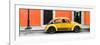 ¡Viva Mexico! Panoramic Collection - VW Beetle Car - Orange & Gold-Philippe Hugonnard-Framed Photographic Print