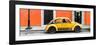 ¡Viva Mexico! Panoramic Collection - VW Beetle Car - Orange & Gold-Philippe Hugonnard-Framed Photographic Print