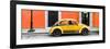 ¡Viva Mexico! Panoramic Collection - VW Beetle Car - Orange & Gold-Philippe Hugonnard-Framed Photographic Print