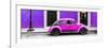 ¡Viva Mexico! Panoramic Collection - VW Beetle Car - Purple & Deep Pink-Philippe Hugonnard-Framed Photographic Print