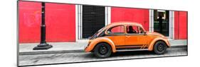 ¡Viva Mexico! Panoramic Collection - VW Beetle Car - Red & Orange-Philippe Hugonnard-Mounted Photographic Print