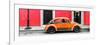 ¡Viva Mexico! Panoramic Collection - VW Beetle Car - Red & Orange-Philippe Hugonnard-Framed Photographic Print