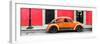 ¡Viva Mexico! Panoramic Collection - VW Beetle Car - Red & Orange-Philippe Hugonnard-Framed Premium Photographic Print