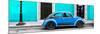 ¡Viva Mexico! Panoramic Collection - VW Beetle Car - Turquoise & Blue-Philippe Hugonnard-Mounted Photographic Print