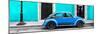 ¡Viva Mexico! Panoramic Collection - VW Beetle Car - Turquoise & Blue-Philippe Hugonnard-Mounted Photographic Print