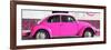 ¡Viva Mexico! Panoramic Collection - VW Beetle Deep Pink-Philippe Hugonnard-Framed Photographic Print