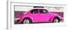 ¡Viva Mexico! Panoramic Collection - VW Beetle Deep Pink-Philippe Hugonnard-Framed Photographic Print