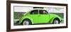 ¡Viva Mexico! Panoramic Collection - VW Beetle Green-Philippe Hugonnard-Framed Photographic Print