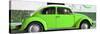 ¡Viva Mexico! Panoramic Collection - VW Beetle Green-Philippe Hugonnard-Stretched Canvas