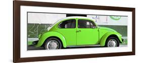 ¡Viva Mexico! Panoramic Collection - VW Beetle Green-Philippe Hugonnard-Framed Photographic Print