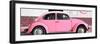 ¡Viva Mexico! Panoramic Collection - VW Beetle Light Pink-Philippe Hugonnard-Framed Photographic Print