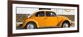¡Viva Mexico! Panoramic Collection - VW Beetle Orange-Philippe Hugonnard-Framed Photographic Print