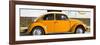 ¡Viva Mexico! Panoramic Collection - VW Beetle Orange-Philippe Hugonnard-Framed Photographic Print