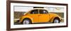 ¡Viva Mexico! Panoramic Collection - VW Beetle Orange-Philippe Hugonnard-Framed Photographic Print