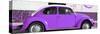 ¡Viva Mexico! Panoramic Collection - VW Beetle Purple-Philippe Hugonnard-Stretched Canvas