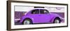 ¡Viva Mexico! Panoramic Collection - VW Beetle Purple-Philippe Hugonnard-Framed Photographic Print