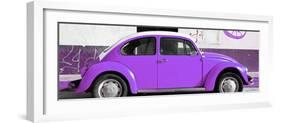 ¡Viva Mexico! Panoramic Collection - VW Beetle Purple-Philippe Hugonnard-Framed Photographic Print