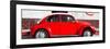 ¡Viva Mexico! Panoramic Collection - VW Beetle Red-Philippe Hugonnard-Framed Photographic Print