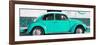 ¡Viva Mexico! Panoramic Collection - VW Beetle Turquoise-Philippe Hugonnard-Framed Photographic Print