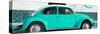 ¡Viva Mexico! Panoramic Collection - VW Beetle Turquoise-Philippe Hugonnard-Stretched Canvas