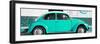 ¡Viva Mexico! Panoramic Collection - VW Beetle Turquoise-Philippe Hugonnard-Framed Photographic Print