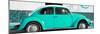 ¡Viva Mexico! Panoramic Collection - VW Beetle Turquoise-Philippe Hugonnard-Mounted Photographic Print