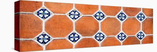 ¡Viva Mexico! Panoramic Collection - Wall of Mosaics-Philippe Hugonnard-Stretched Canvas