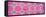 ¡Viva Mexico! Panoramic Collection - Wall of Pink Mosaics-Philippe Hugonnard-Framed Stretched Canvas