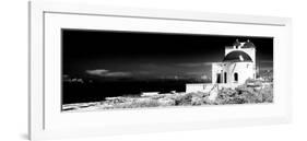 ¡Viva Mexico! Panoramic Collection - White House B&W - Isla Mujeres-Philippe Hugonnard-Framed Photographic Print