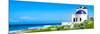 ¡Viva Mexico! Panoramic Collection - White House - Isla Mujeres-Philippe Hugonnard-Mounted Photographic Print