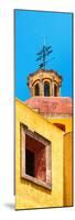 ¡Viva Mexico! Panoramic Collection - Yellow Church Facade-Philippe Hugonnard-Mounted Photographic Print