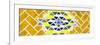 ¡Viva Mexico! Panoramic Collection - Yellow Mosaics-Philippe Hugonnard-Framed Photographic Print